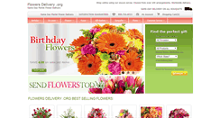 Desktop Screenshot of flowersdelivery.org